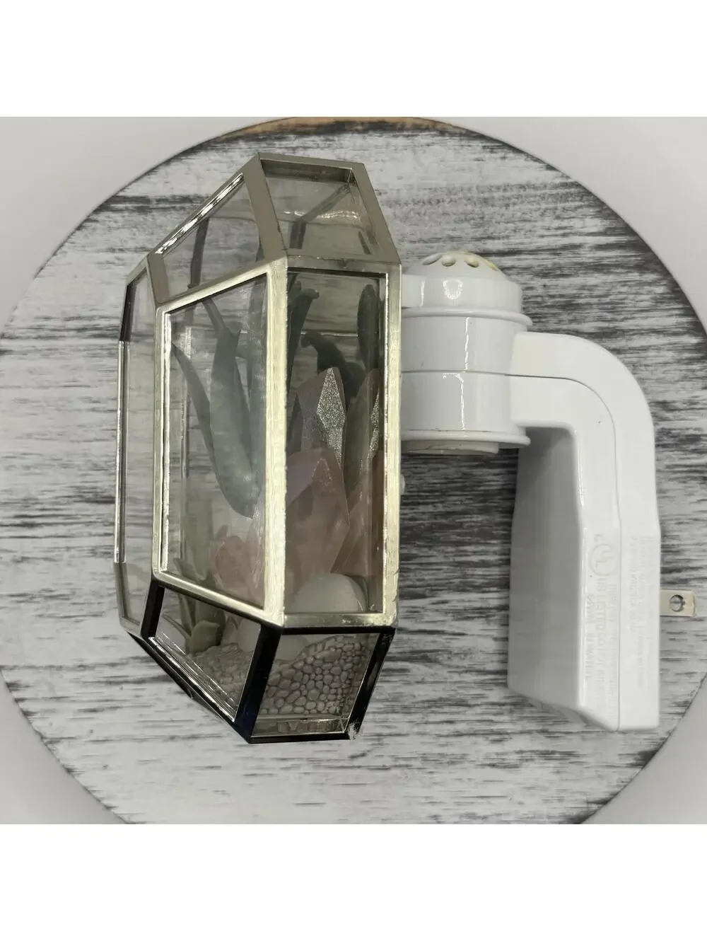 Bath & Body Works Geometric Plant & Crystal Terrarium Light Up Wallflower